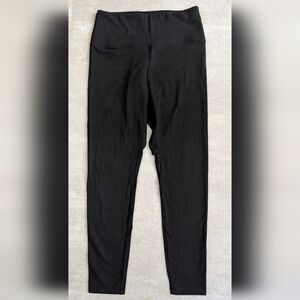 Victoria Secret PINK Black Leggings Size Large New With Tags Woman's